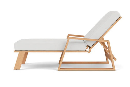 Pursuit Aluminum Outdoor Pool Chaise-Outdoor Chaises-Lloyd Flanders-LOOMLAN