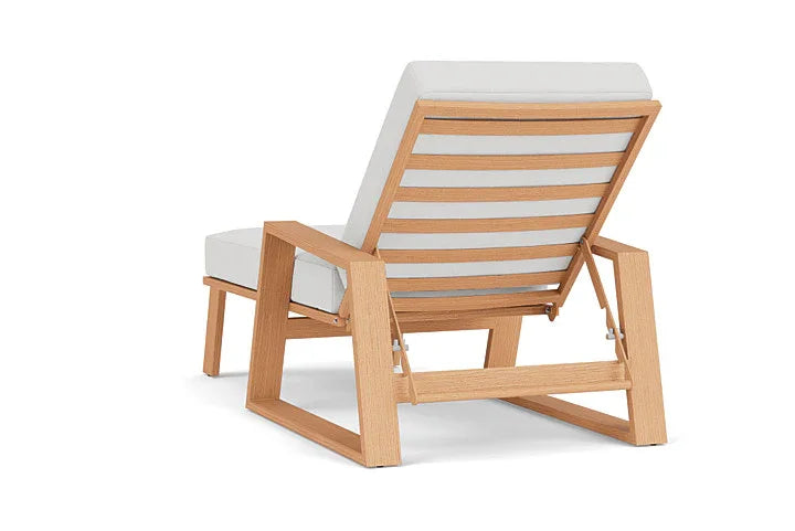 Pursuit Aluminum Outdoor Pool Chaise-Outdoor Chaises-Lloyd Flanders-LOOMLAN