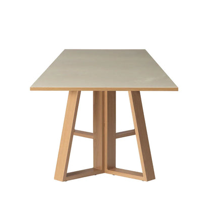 Pursuit Aluminum Rectangular Outdoor Dining Table-Outdoor Dining Tables-Lloyd Flanders-LOOMLAN