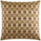 Puzzle Brown Throw Pillow With Insert - LOOMLAN - D.V. Kap - Throw Pillows
