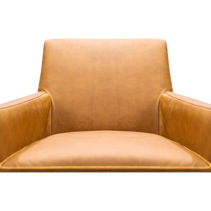 Puzzle Comfort Design Leather Chair - LOOMLAN - Olivia + Quinn - Club Chairs