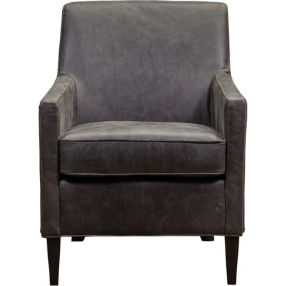 Puzzle Comfort Design Leather Chair - LOOMLAN - Olivia + Quinn - Club Chairs