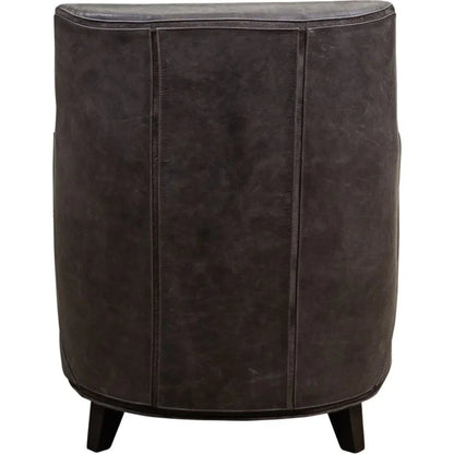 Puzzle Comfort Design Leather Chair - LOOMLAN - Olivia + Quinn - Club Chairs