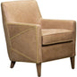 Puzzle Comfort Design Leather Chair - LOOMLAN - Olivia + Quinn - Club Chairs