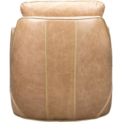 Puzzle Modern Stylish Leather Swivel Chair - LOOMLAN - Olivia + Quinn - Club Chairs