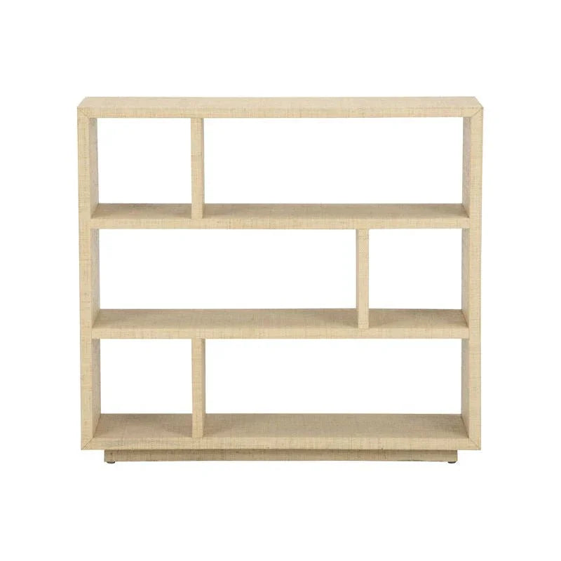 Puzzlea Raffia Warp Etagere-Etageres-Chelsea House-LOOMLAN