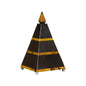 Pyramid Shaped Resin Black Box - LOOMLAN - Chelsea House - Boxes & Bowls