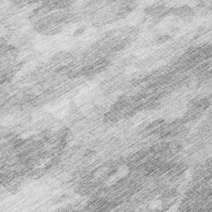 Pyrelle Gray Washable Indoor - Outdoor Rug - LOOMLAN - LOOMLAN Rugs - Outdoor Rugs