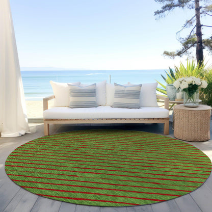 Quaaris Fern Washable Indoor-Outdoor Rug
