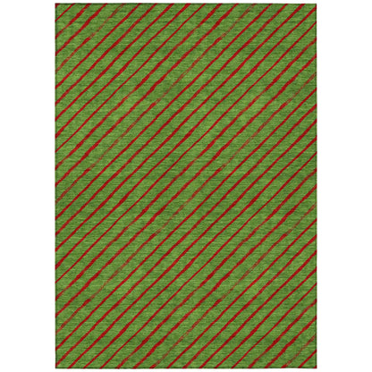 Quaaris Fern Washable Indoor-Outdoor Rug