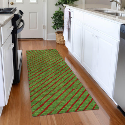 Quaaris Fern Washable Indoor-Outdoor Rug
