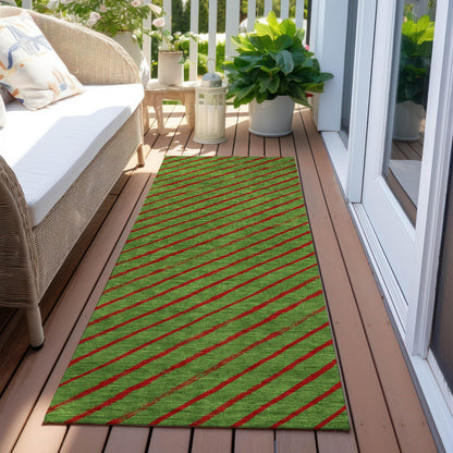 Quaaris Fern Washable Indoor-Outdoor Rug