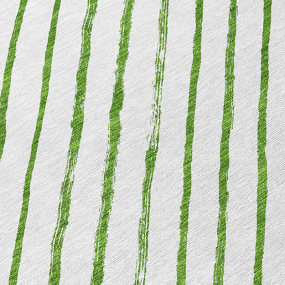 Quaaris Green Washable Indoor-Outdoor Rug