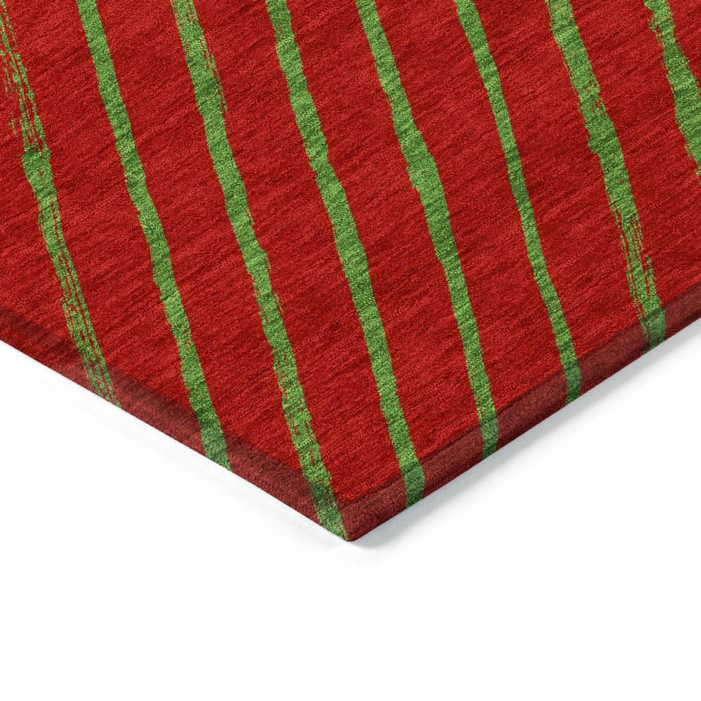 Quaaris Merlot Washable Indoor-Outdoor Rug