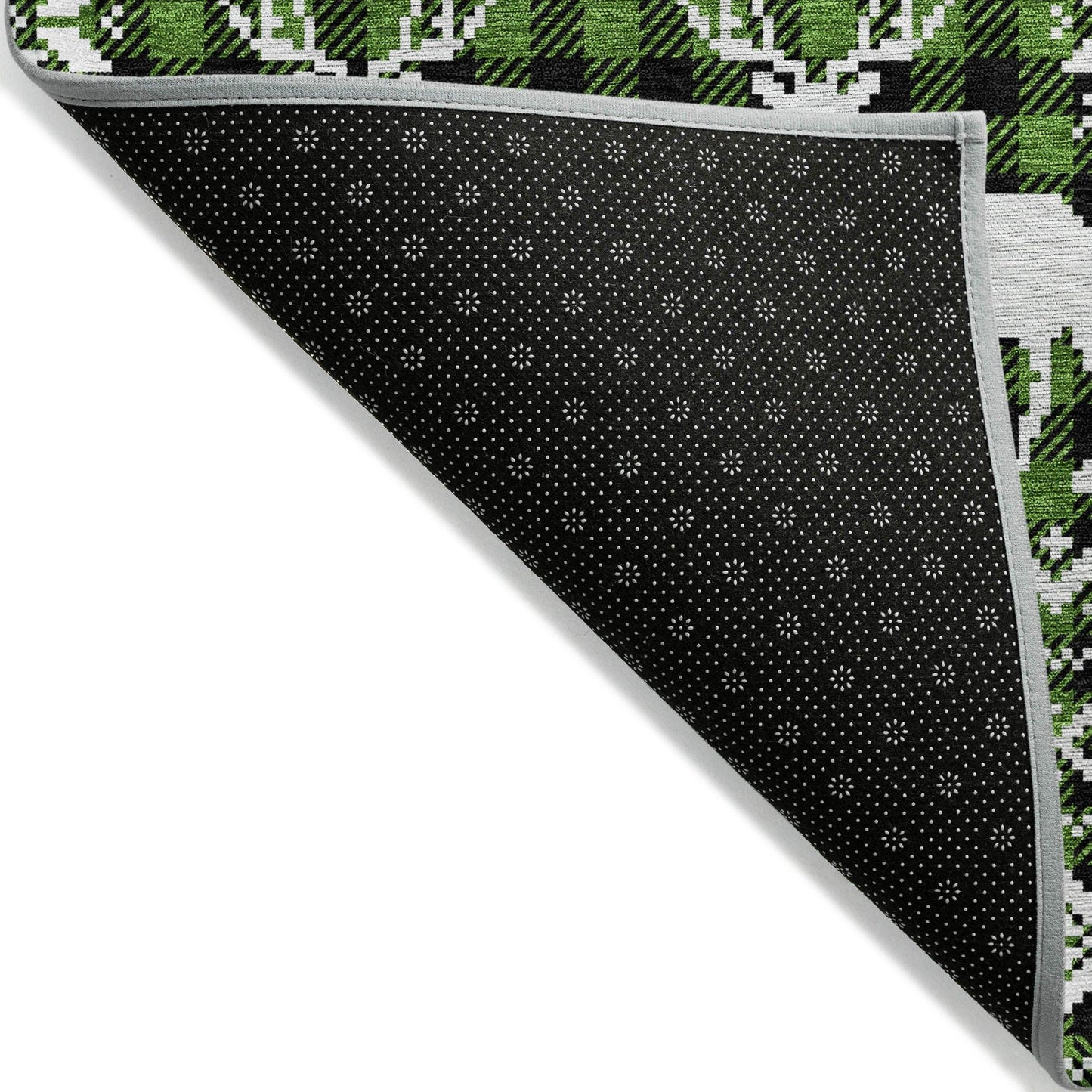 Quaas Cactus Washable Indoor-Outdoor Rug