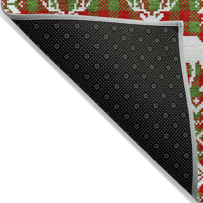 Quaas Fern Washable Indoor-Outdoor Rug