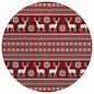 Quaas Red Washable Indoor-Outdoor Rug