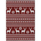 Quaas Red Washable Indoor-Outdoor Rug