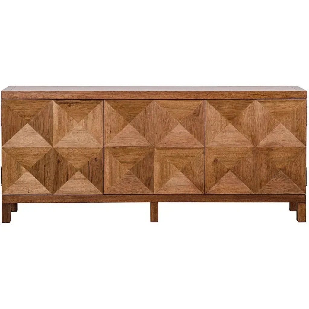 Quadrant Three Doors Walnut Sideboard