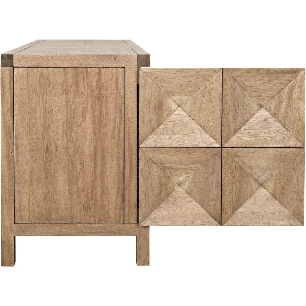 Quadrant Three Doors Walnut Sideboard
