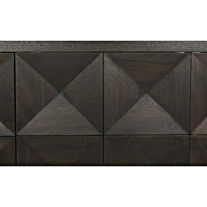 Quadrant Three Doors Walnut Sideboard