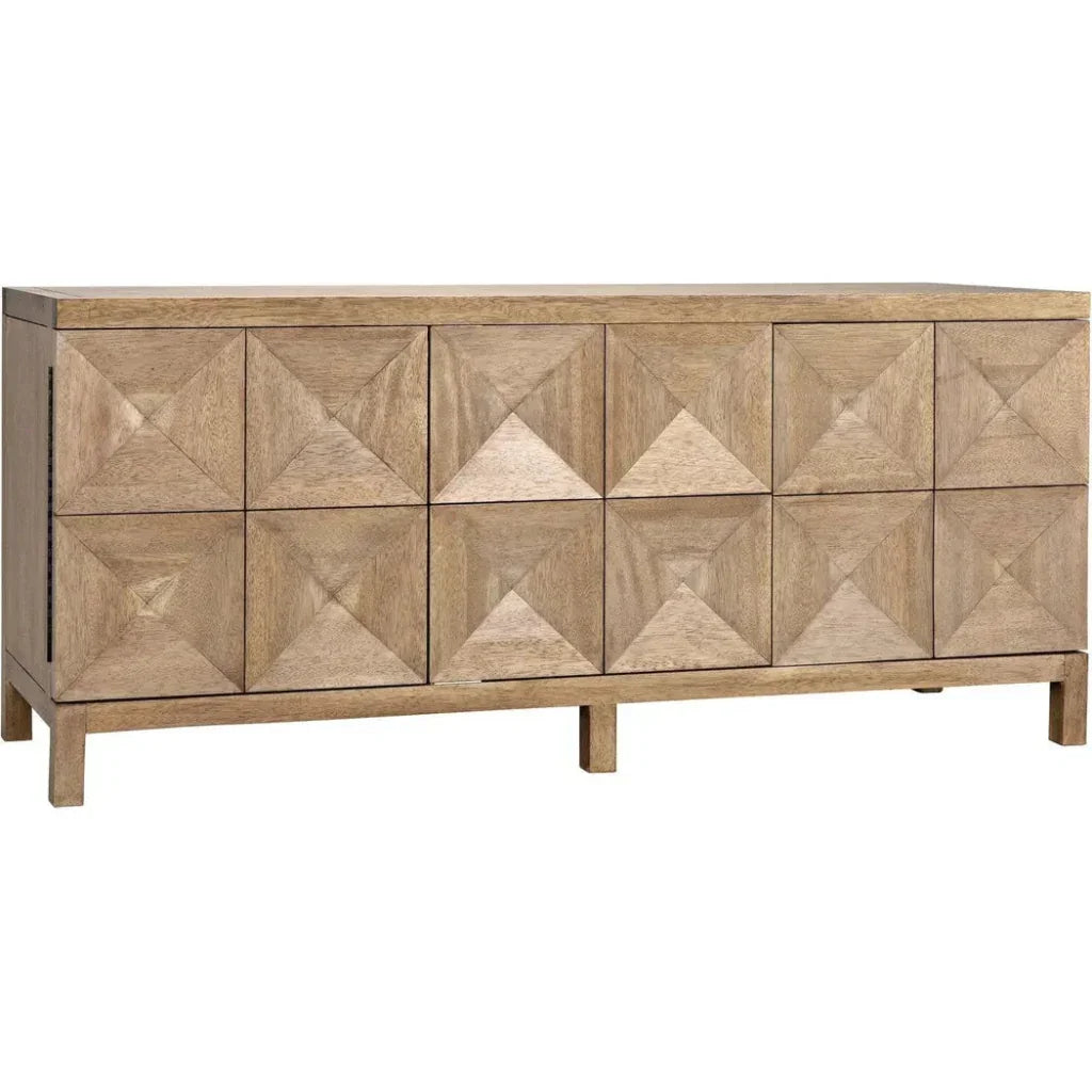 Quadrant Three Doors Walnut Sideboard