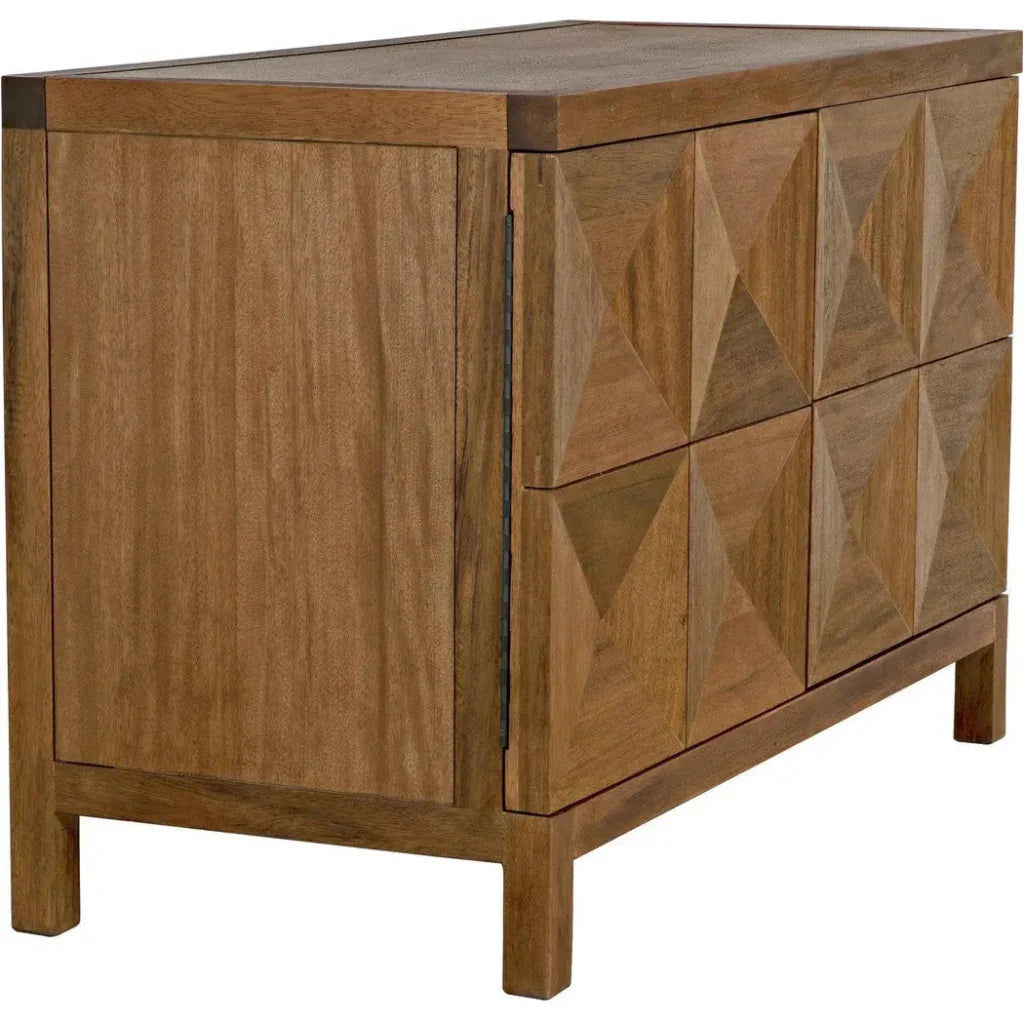 Quadrant Two Doors Walnut Sideboard