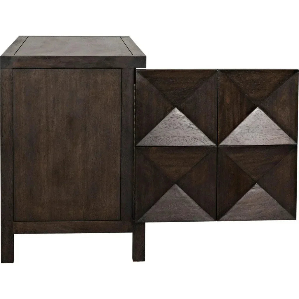 Quadrant Two Doors Walnut Sideboard