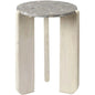 Quarry Wooden Round Side Table - LOOMLAN - Jamie Young - Side Tables