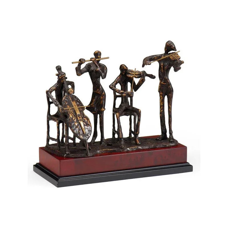 Quartet Handcrafted Sculpture - LOOMLAN - Wildwood - Statues & Sculptures