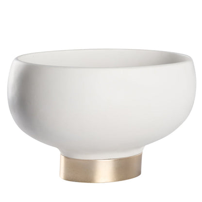 Quartz White Resin Bowl