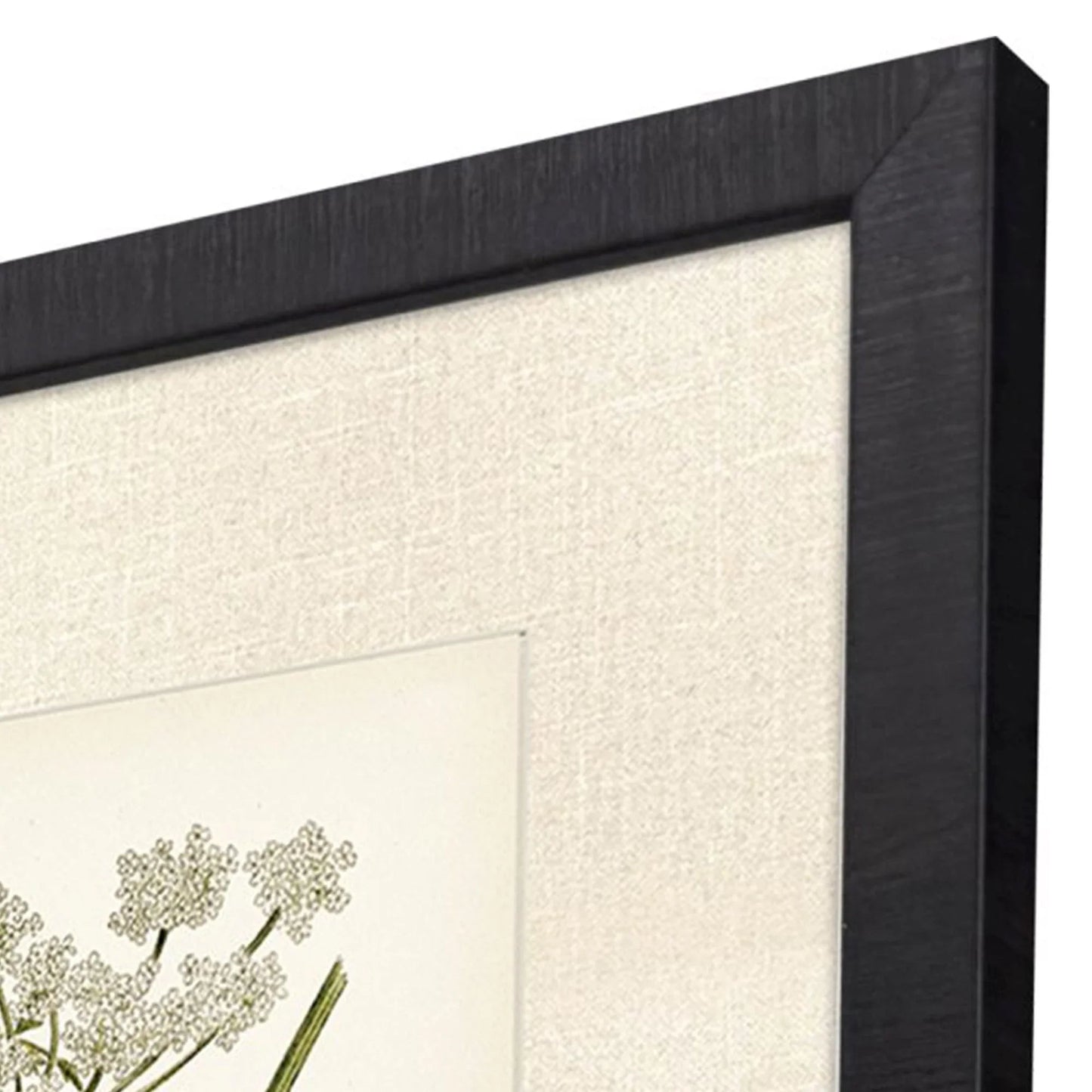 Queen's Lace Green Framed Wall Art 2PC
