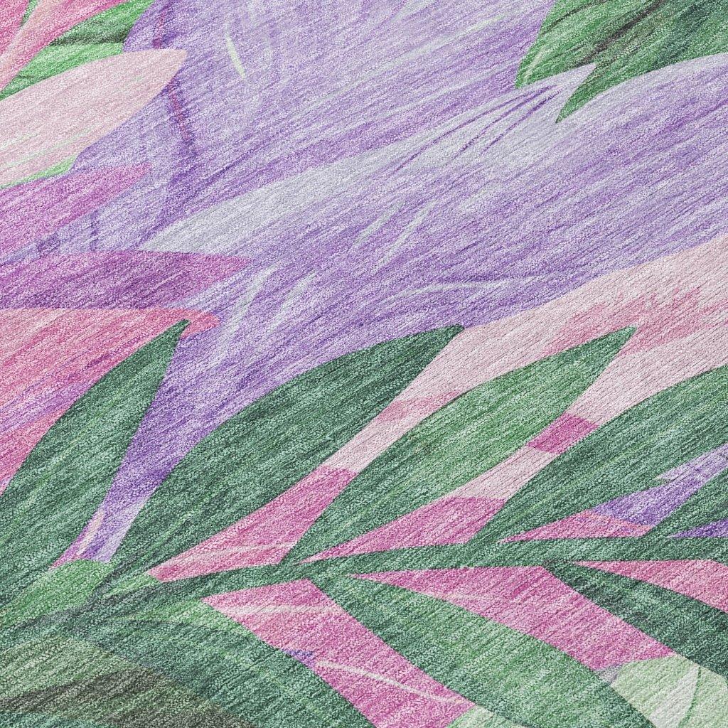 Quilene Green Washable Indoor - Outdoor Rug - LOOMLAN - LOOMLAN Rugs - Outdoor Rugs