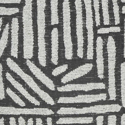 Quinn Coal Global Grey Large Throw Pillow Insert - LOOMLAN - D.V. Kap - Throw Pillows