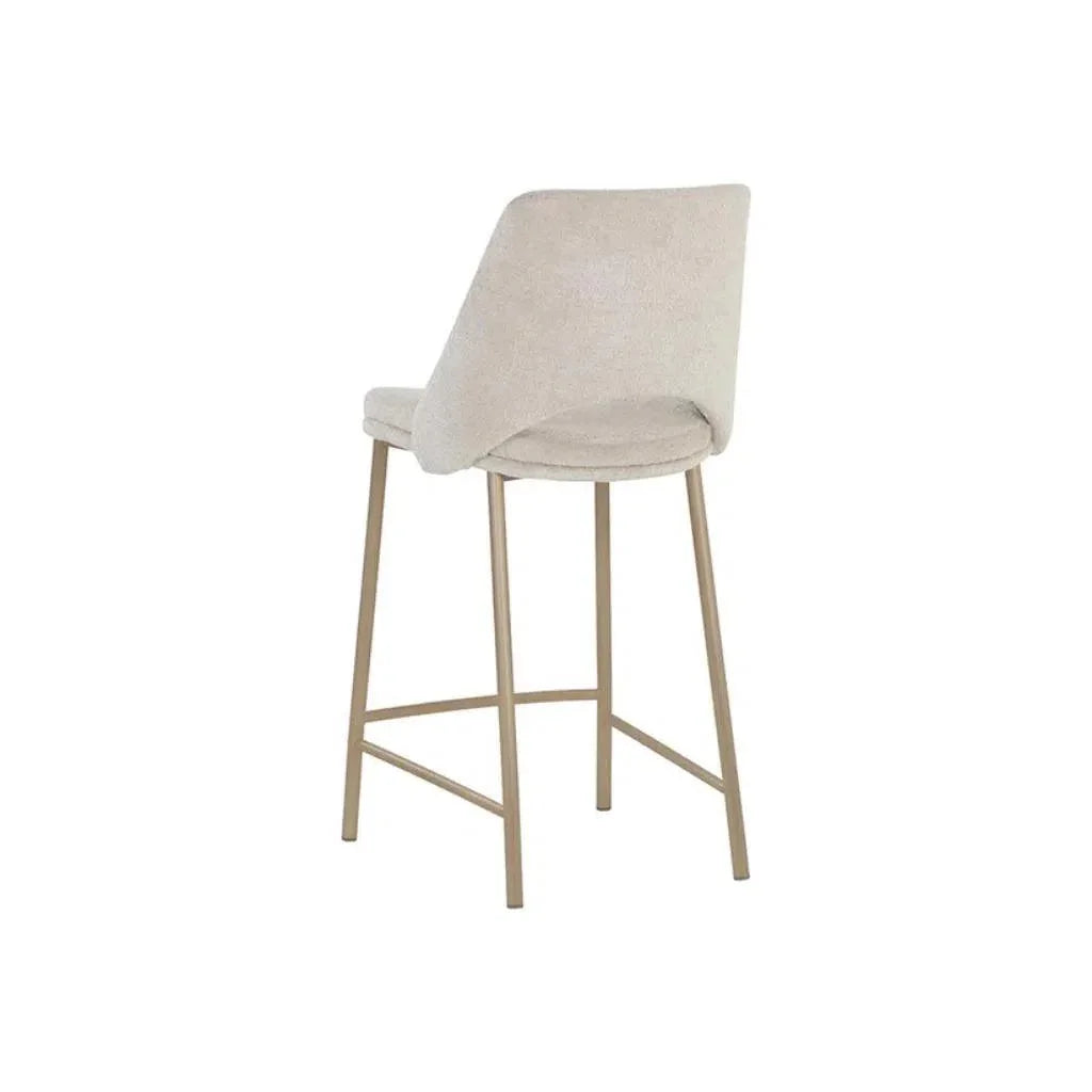 Radella Fabric Counter Stool - LOOMLAN - SUNPAN - Counter Stools