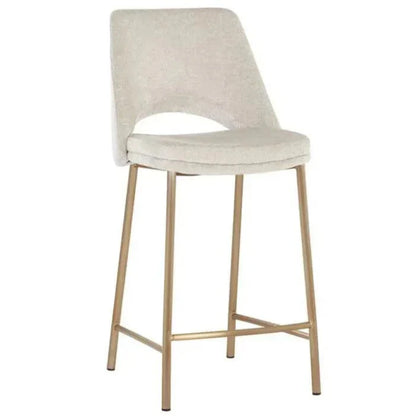 Radella Fabric Counter Stool - LOOMLAN - SUNPAN - Counter Stools