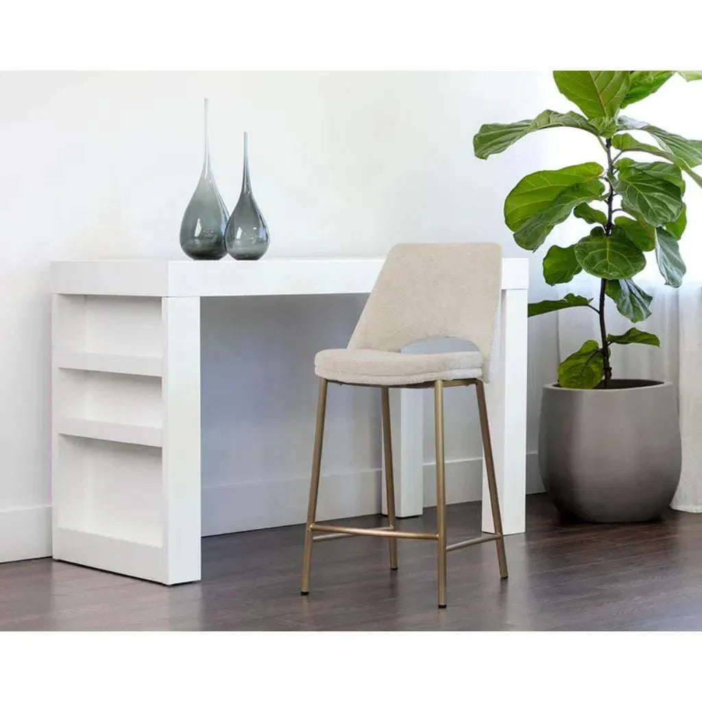 Radella Fabric Counter Stool - LOOMLAN - SUNPAN - Counter Stools