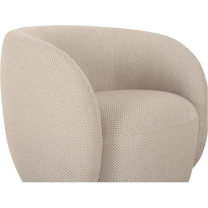 Rae Performance Fabric Outdoor Armless Accent Chair-Outdoor Accent Chairs-Moe's Home-LOOMLAN