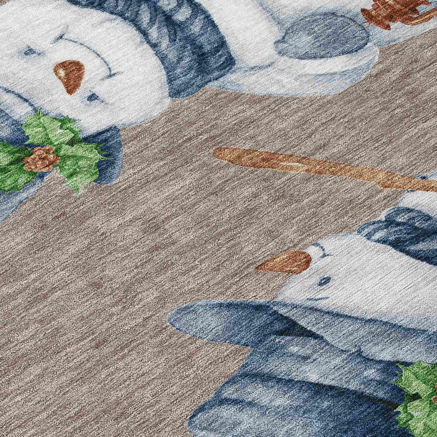 Raeanor Taupe Washable Indoor-Outdoor Rug