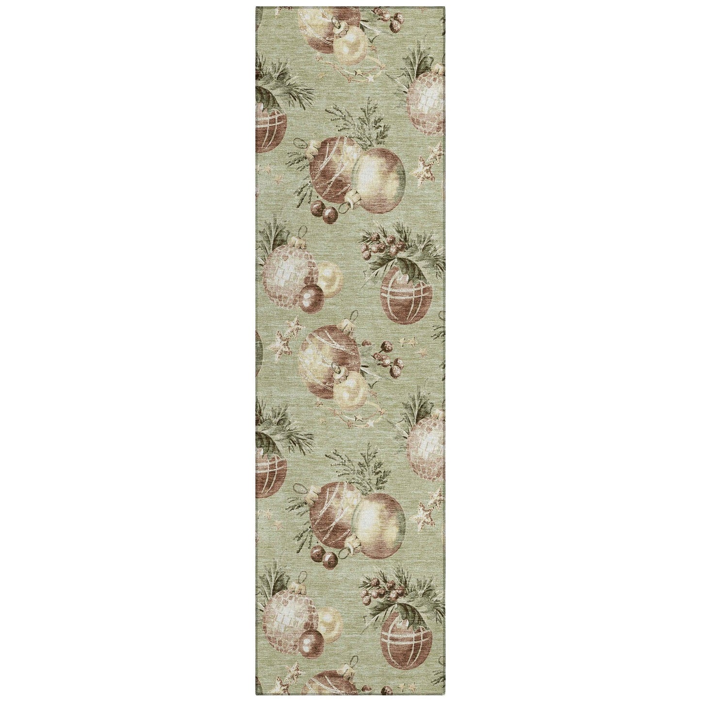 Raearis Aloe Washable Indoor-Outdoor Rug