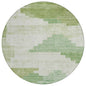 Raeel Green Washable Indoor-Outdoor Rug