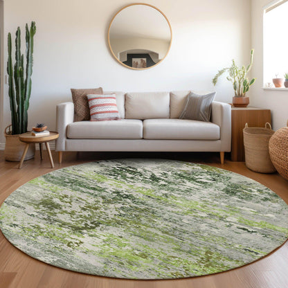 Raeira Aloe Washable Indoor-Outdoor Rug