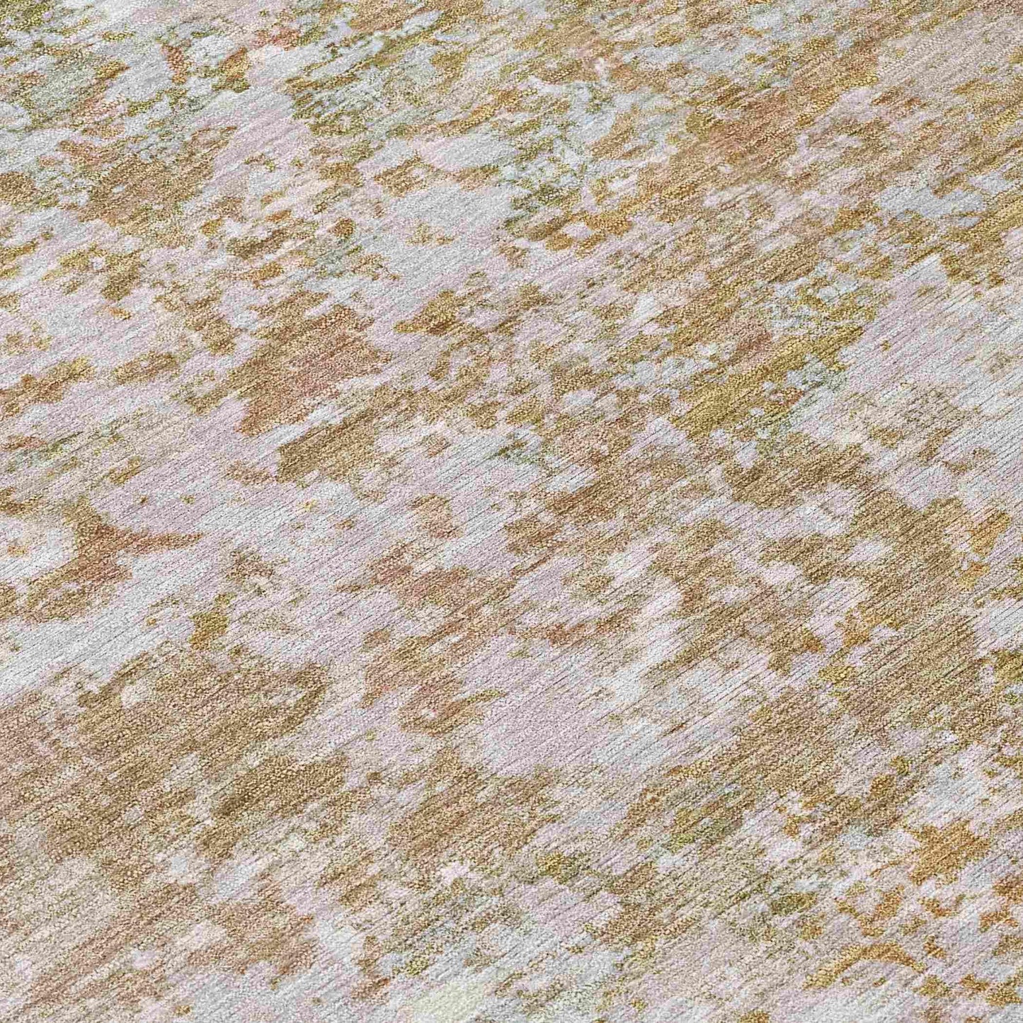 Raeira Coral Washable Indoor-Outdoor Rug