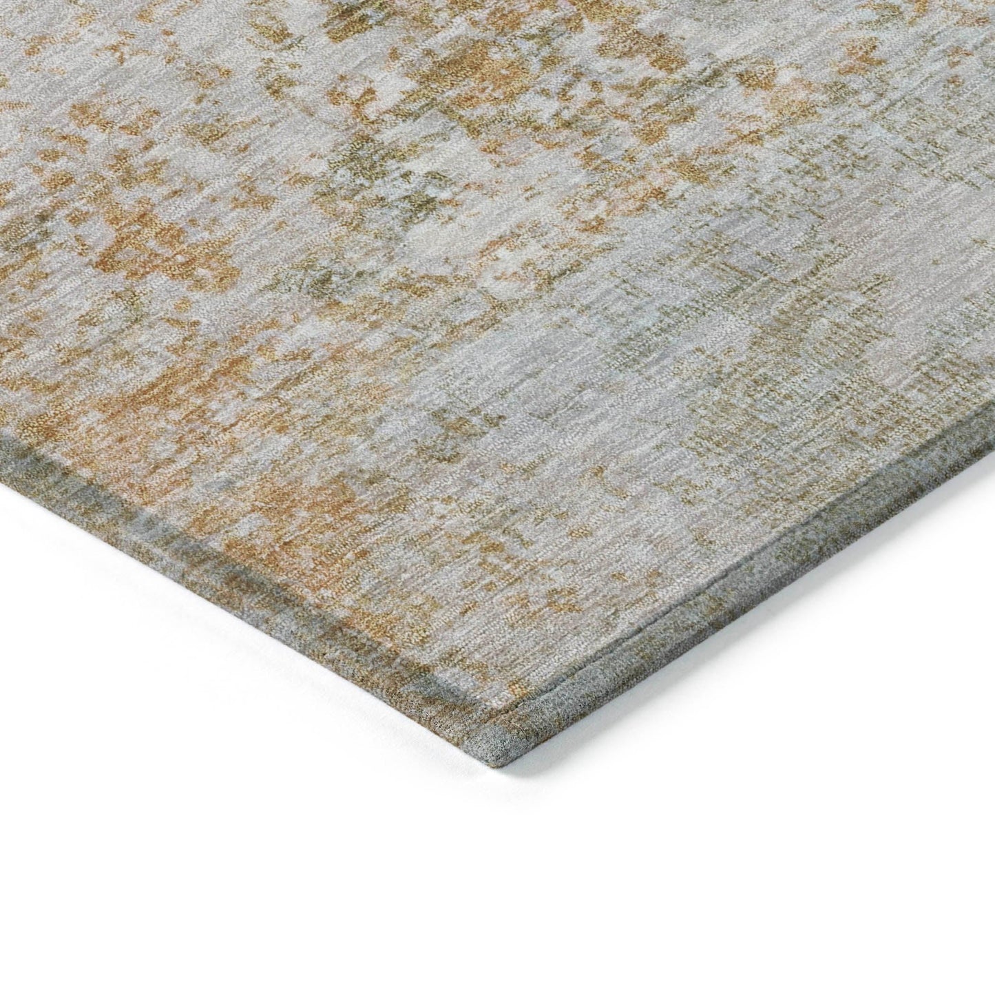 Raeira Coral Washable Indoor-Outdoor Rug