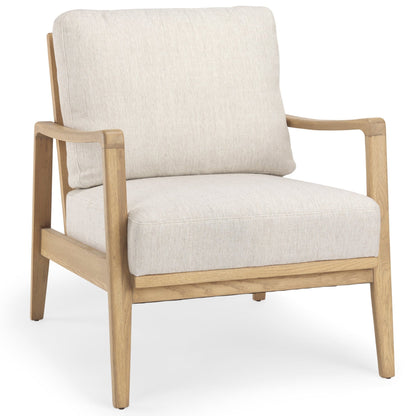 Raeleigh Faux Leather Accent Chair