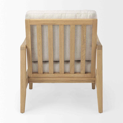 Raeleigh Faux Leather Accent Chair