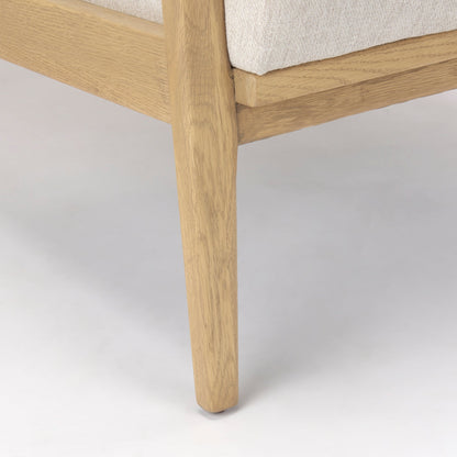 Raeleigh Faux Leather Accent Chair