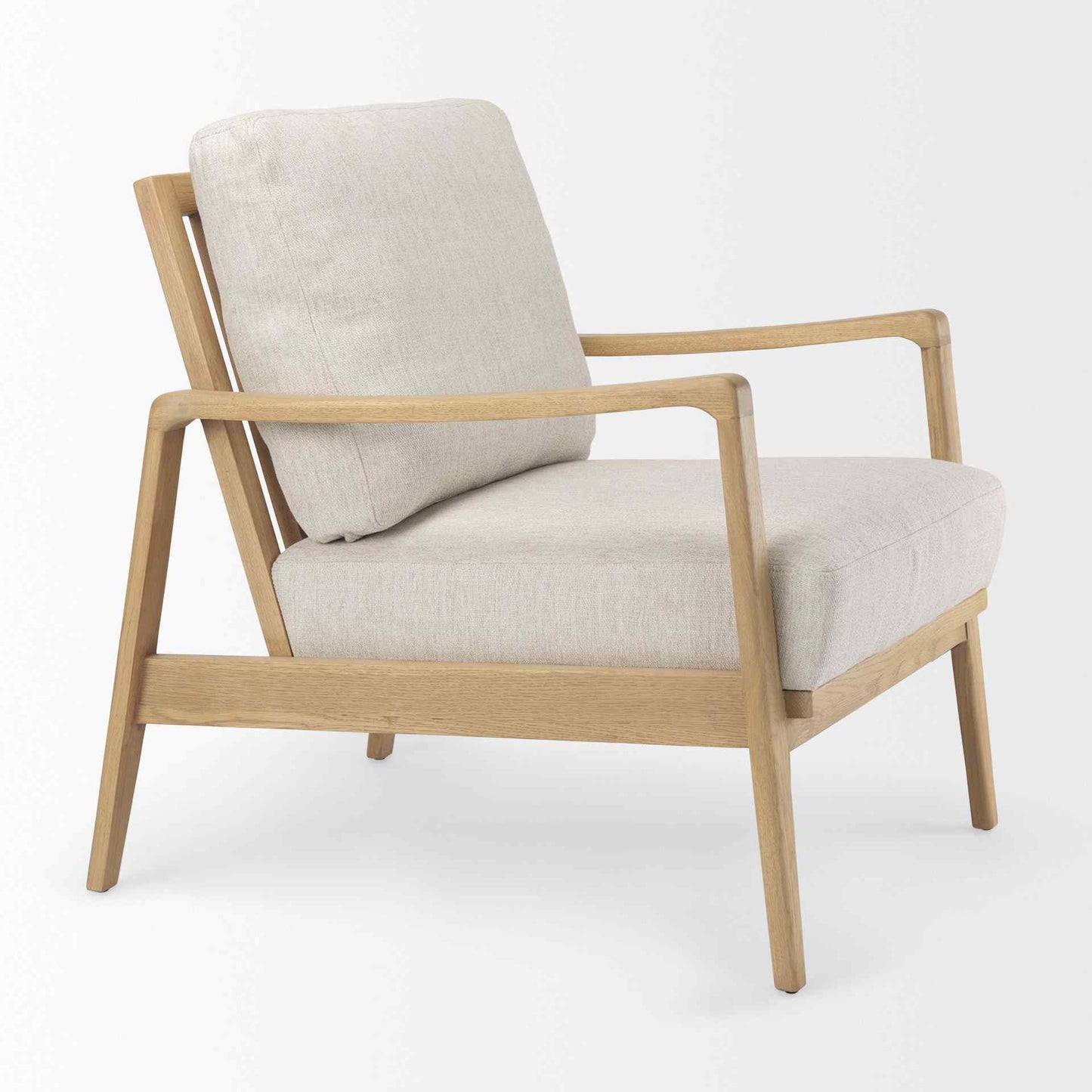 Raeleigh Faux Leather Accent Chair