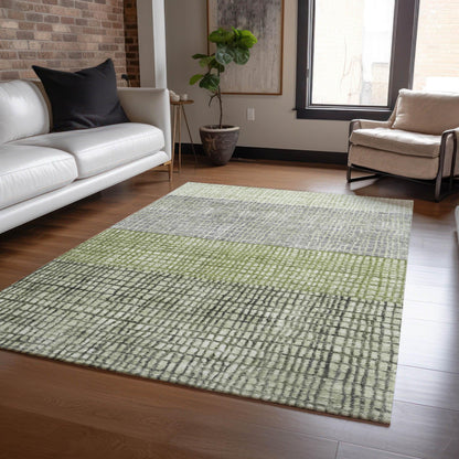 Raeon Aloe Washable Indoor-Outdoor Rug