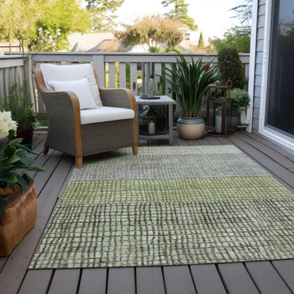 Raeon Aloe Washable Indoor-Outdoor Rug
